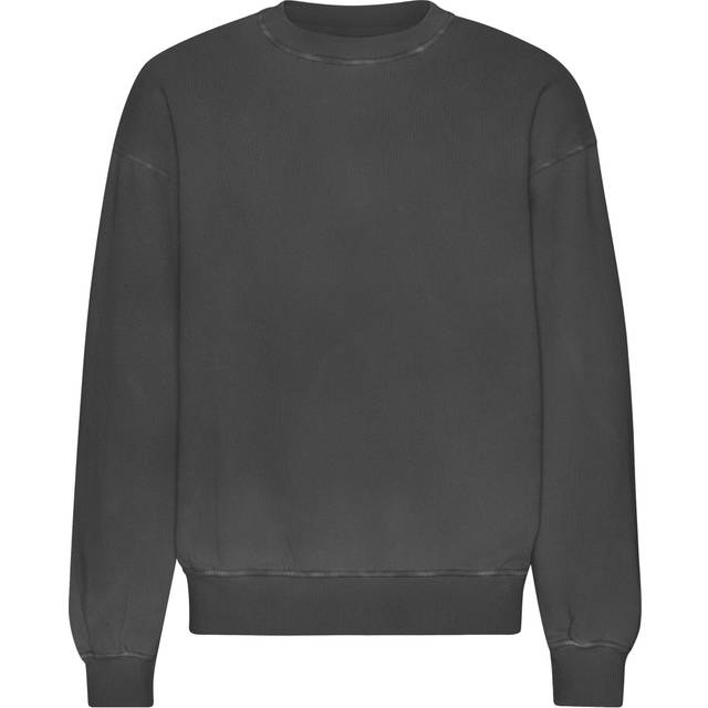 Oversized crewneck sweatshirt Colorful Standard Organic Faded Black - Noir
