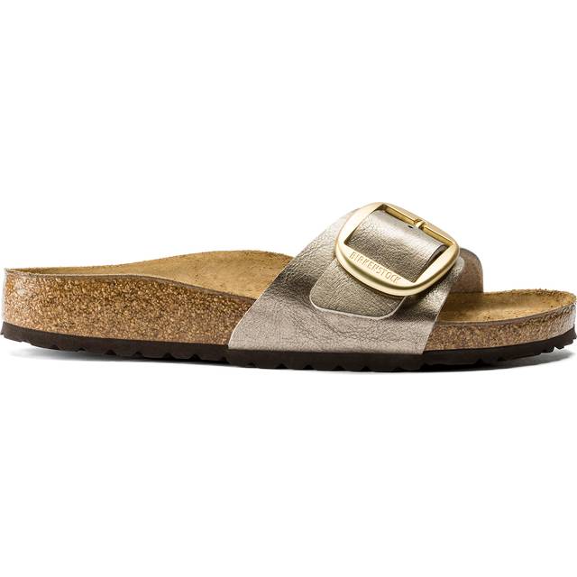 Women's sandals Birkenstock Madrid Big Buckle Birko-Flor - Gris