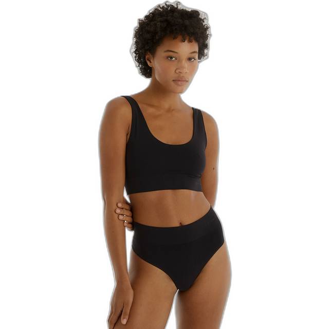 Sports bra Organic Basics Smooth - Noir - XS