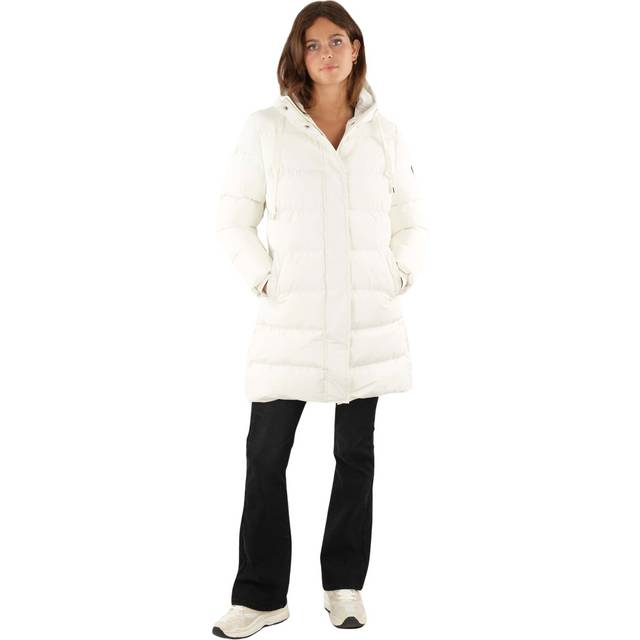 Hooded Puffer Jacket Deeluxe Lina - Blanc - M