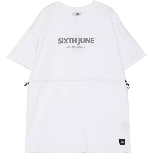 Women's dress Sixth June elastic - Blanc - M
