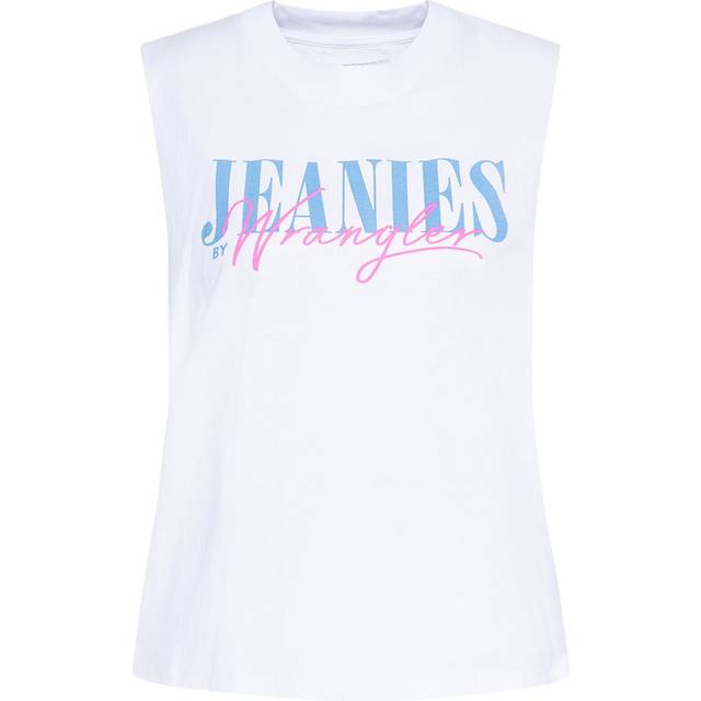 Sleeveless T-shirt Wrangler Rétro - Blanc - XS