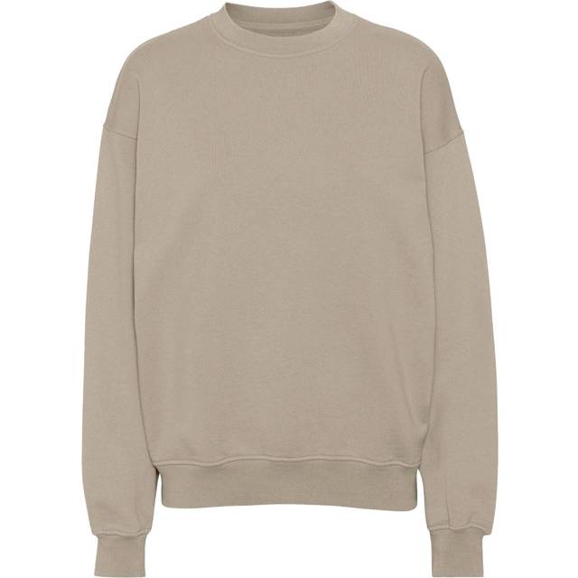 Sweatshirt Crewneck Colorful Standard Organic oversized oyster grey - Beige