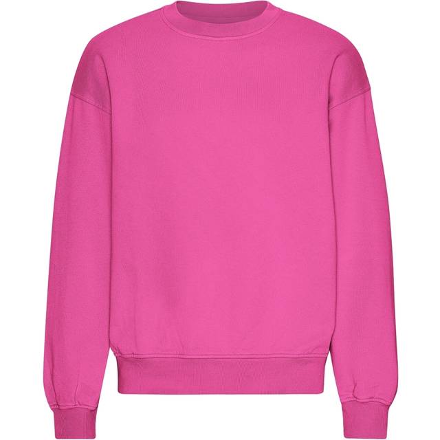 Women's oversized crewneck sweatshirt Colorful Standard Organic Bubblegum Pink - Rose