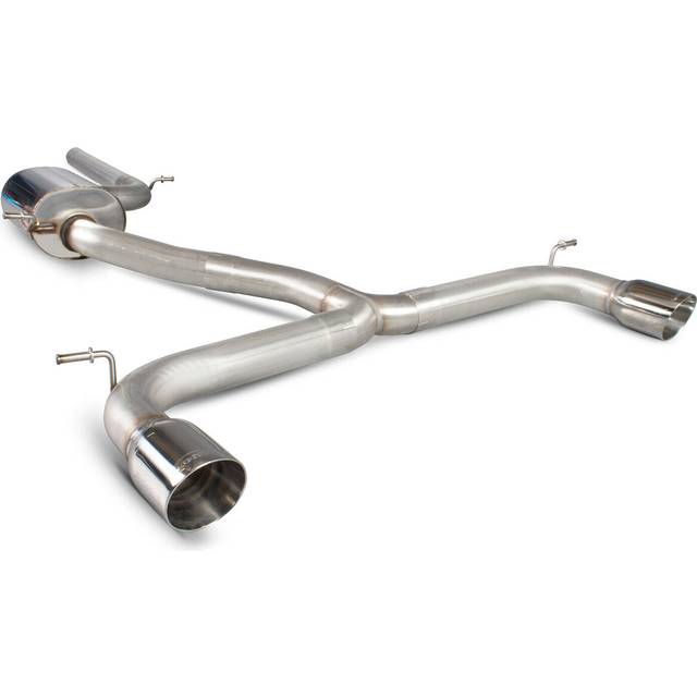 Scorpion Golf Gti Mk7 Exhaust Cat Back System Inc Club Sport S Non Res Svws043