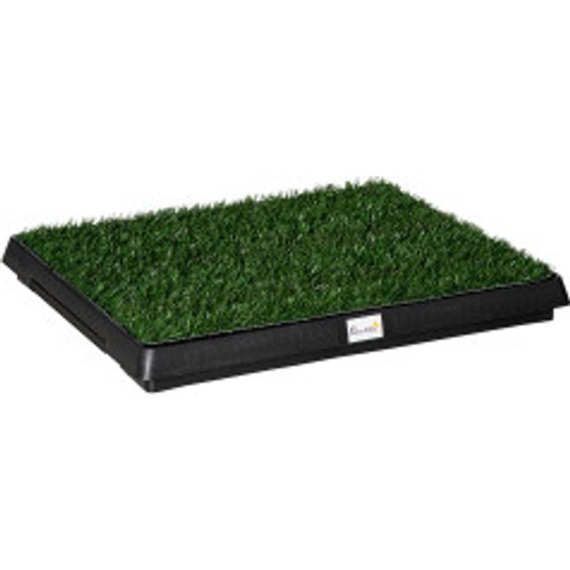 Hundtoalett Konstgräs för Balkong 63x51x6 cm