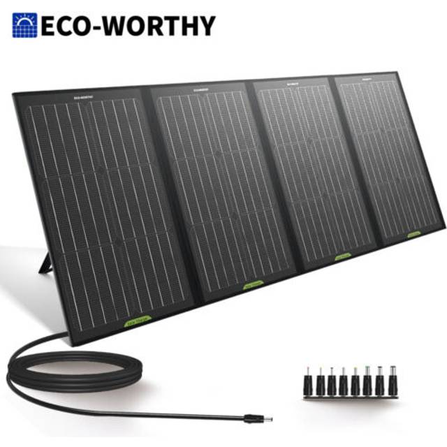Usb portable solar panel 5v charger kit for camping hiking power banks ip65