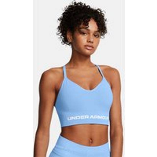 Under armour sports bra ladies seamless support low vest crop top removable pads