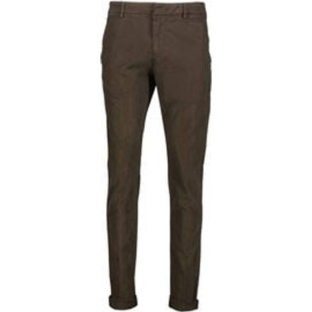 Dondup, Byxor, Herr, W33, Bomull, Slim Chino Byxor med Bakfickor - brown (W33)