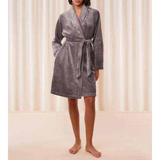 Triumph - Morgonrock Robes Fleece Robe 01 - Grå