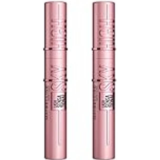 Maybelline New York, Pack Makeup Duo: x2 Mascara Lash Sensational Sky High, svart ton