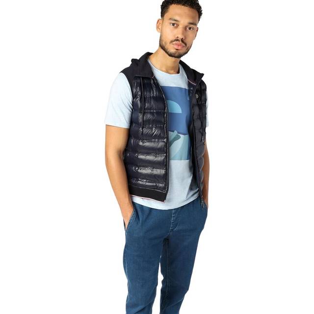 Sleeveless Puffer Jacket Serge Blanco - Bleu