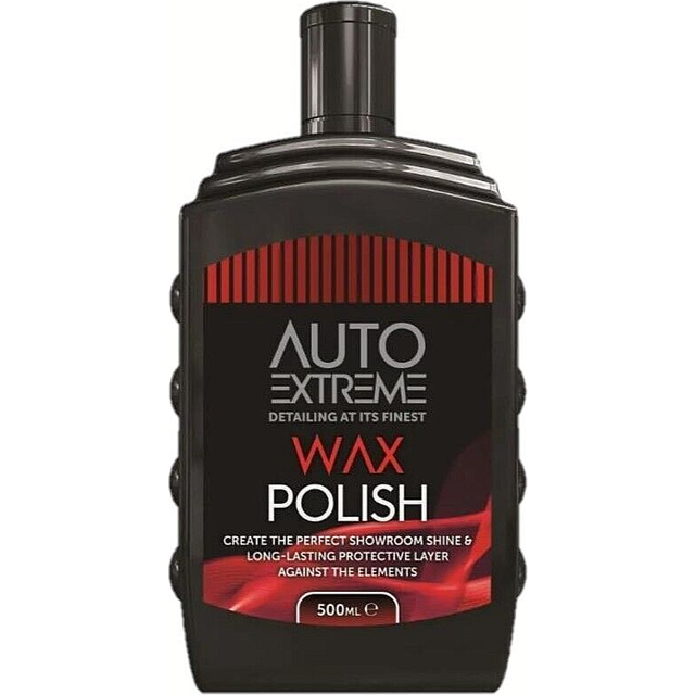 Auto extreme wax polish showroom finish protection conditioner car van 500ml