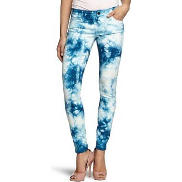 Rich&royal damen jeans normaler bund hose super skinny, blau (indigo), w27/l32