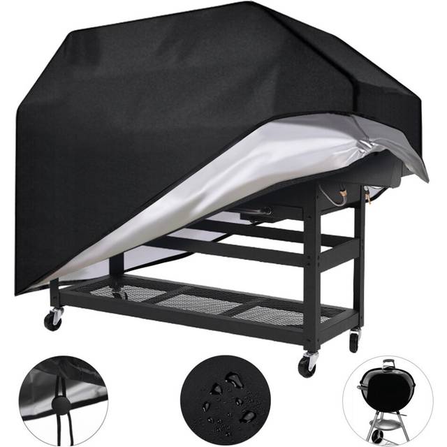 BBQ Grill Cover Waterproof Anti Dust Duty Patio Outdoor Garden Barbecue Cover Protective Case Grill Accessories