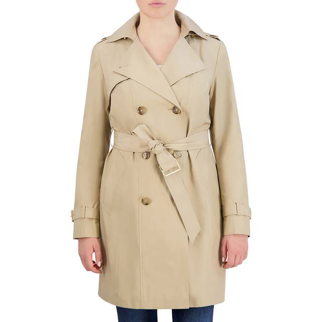 Cole Haan Classic Double-Breasted Trench Coat