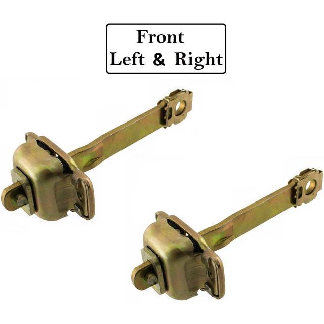 2x door check strap hinge front lh&rh for vw transporter t4 1990-2003 701837249a