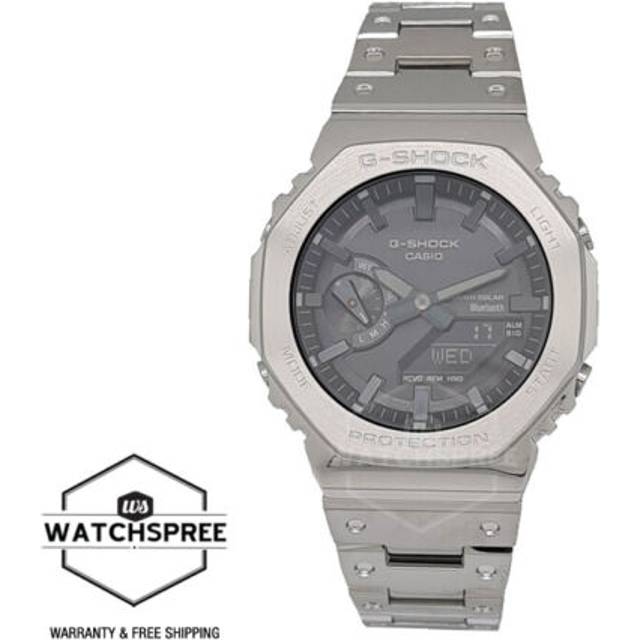 Casio G-Shock Analog Digital Full Metal Black Dial Solar GM-B2100D-1A 200M Men's Watch