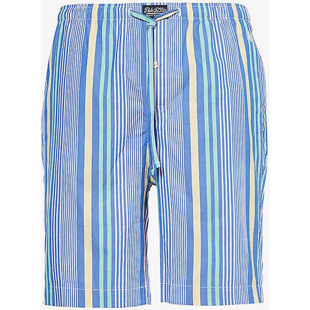 Short de pyjama en coton - Bleu - XL
