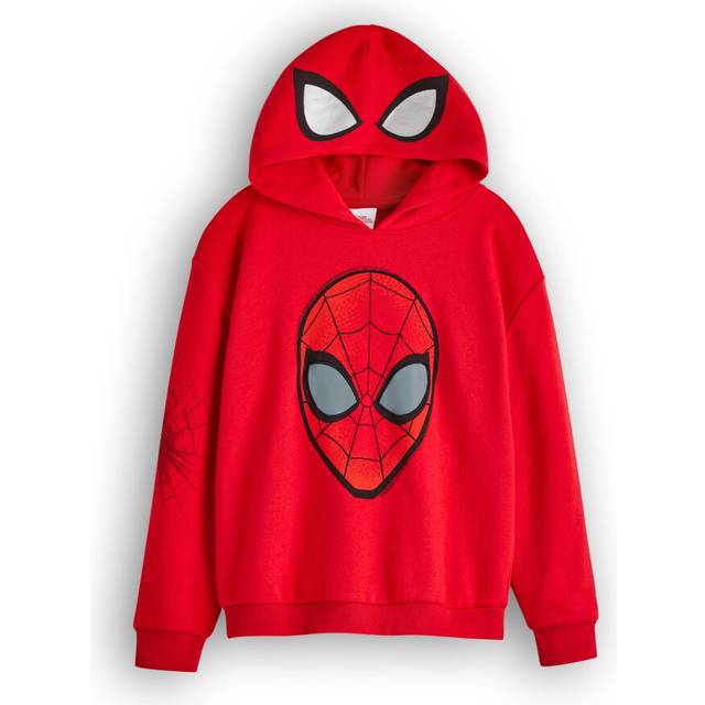 (4-5 Years) Marvel Hoodie (Boys Red)