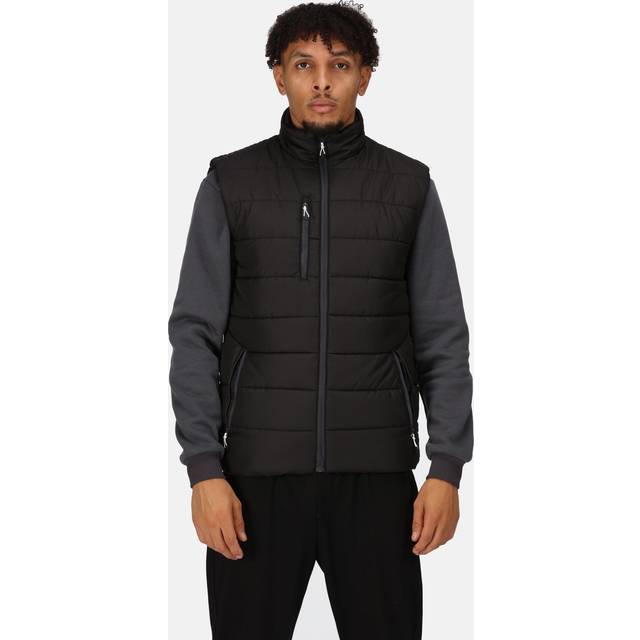 Regatta Professional Navigate Thermal Bodywarmer TRA892 Black/Seal Gre
