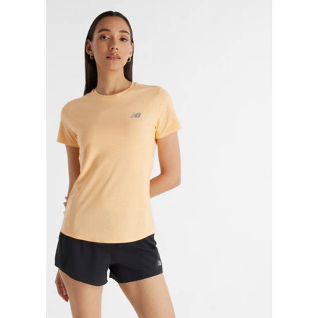 Jacquard Slim W löpart-shirt, PEACH BLOSSOM, Dam, S