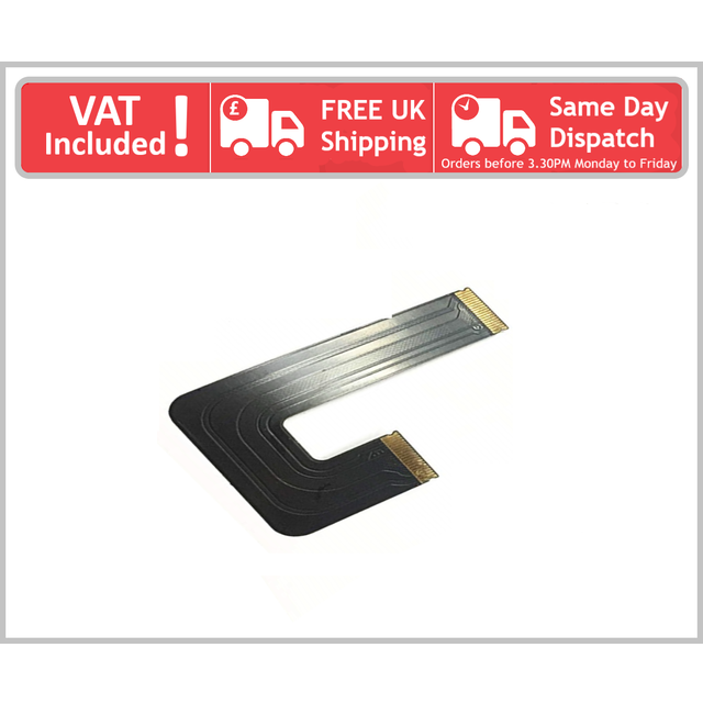 Macbook pro 13" a1708 keyboard logic board flex cable 821-01046-01 2016 & 2017