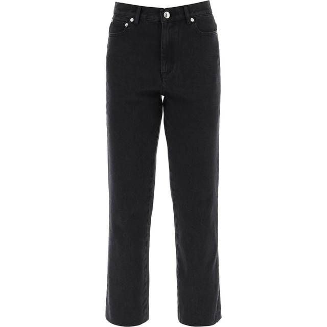 A.P.C., Straight Jeans, female, Black, W28, New Sailor Jeans Washed Black