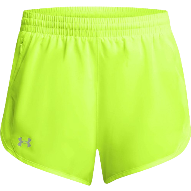 Under Armour Fly By Running Shorts Women - neon_yellow