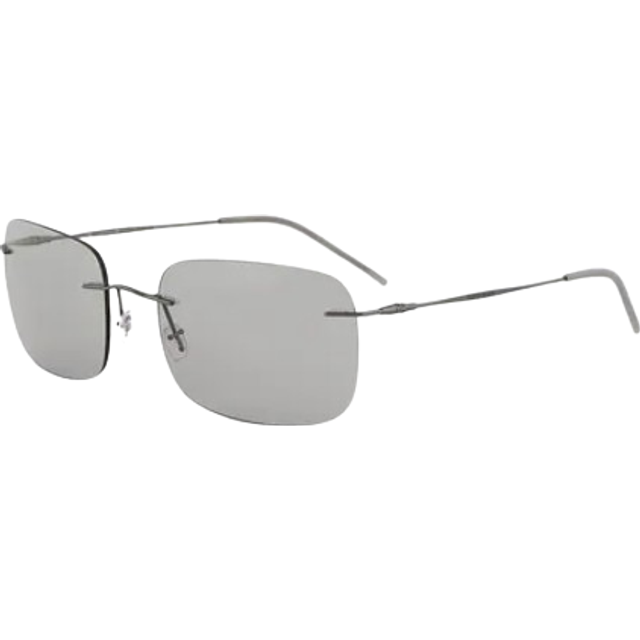 Giorgio Armani Man AR1512M  300387 Sunglasses Metal Grey Grey Pillow Normal