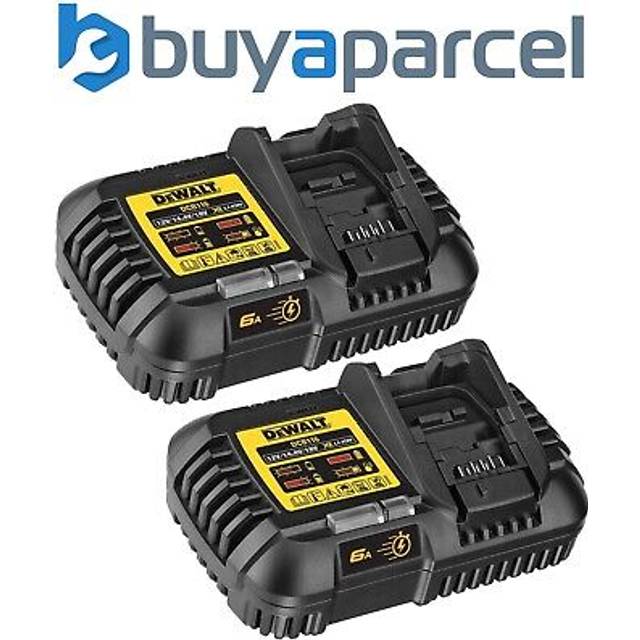 Dewalt DCB116 x 2 18v / 54v XR Flexvolt Fast Battery Charger - Dual Charging