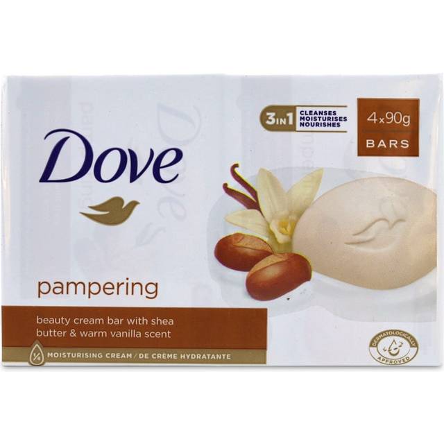 Dove Purely Pampering Shea Butter Beauty Soap Bar 90g 4 Pack