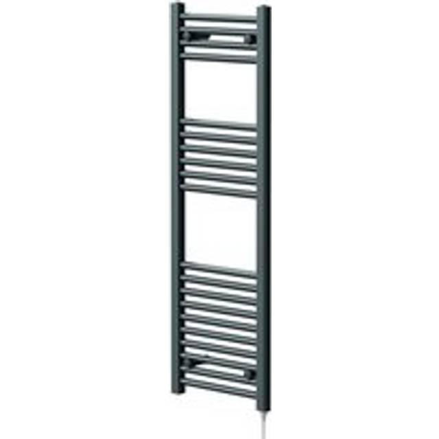 Wholesale Domestic Pizarro Straight Electric Heated Towel Rail | Anthracite | Metal | 1200mm x 400mm