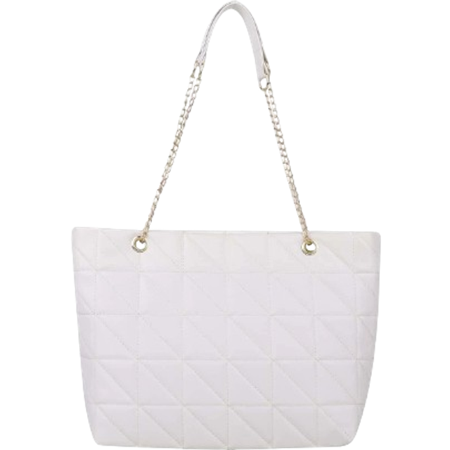 SHEIN Waterproof,Lightweight,Business Casual Quilted Chain Shoulder Tote Bag For Teen Girls Women College Students,Rookies & White-Collar Workers Perfect Fo