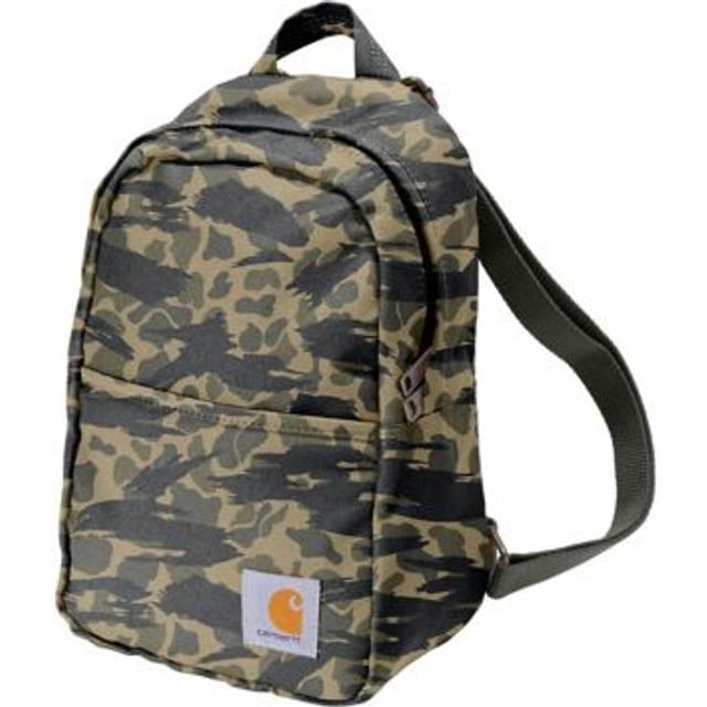 Carhartt Classic Mini  Durable  Water-Resistant Adjustable Shoulder Straps  Everyday Backpack (Blind Duck Camo)  One Size