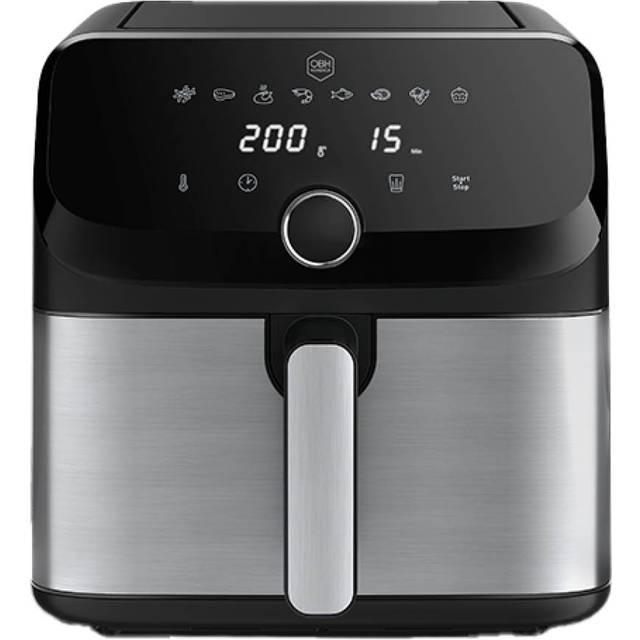 OBH Nordica Easy Fry Mega 7,5L Rostfritt stål - Air fryer AG855DS0
