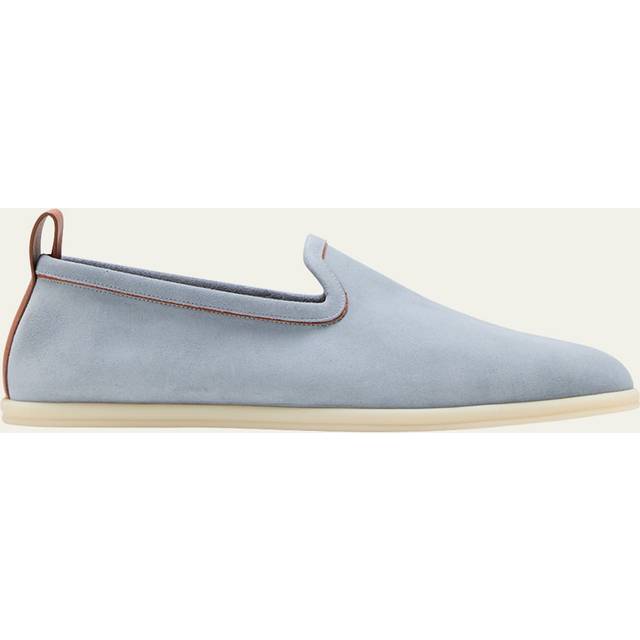 Loro Piana Venice Walk suede loafers