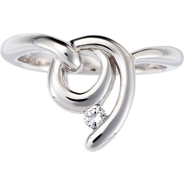 Orphelia WoMens 925 Sterling Silver Ring - ZR-3723 - Size O 1/2