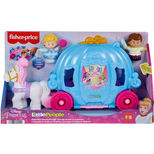 Fisher-Price Little People Little People Disney Princess Cinderella'S Dancing Carriage Playset - One Colour