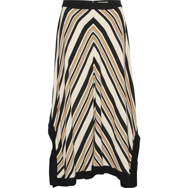 Part Two Jeanette Stripe Handkerchief Skirt, Multi