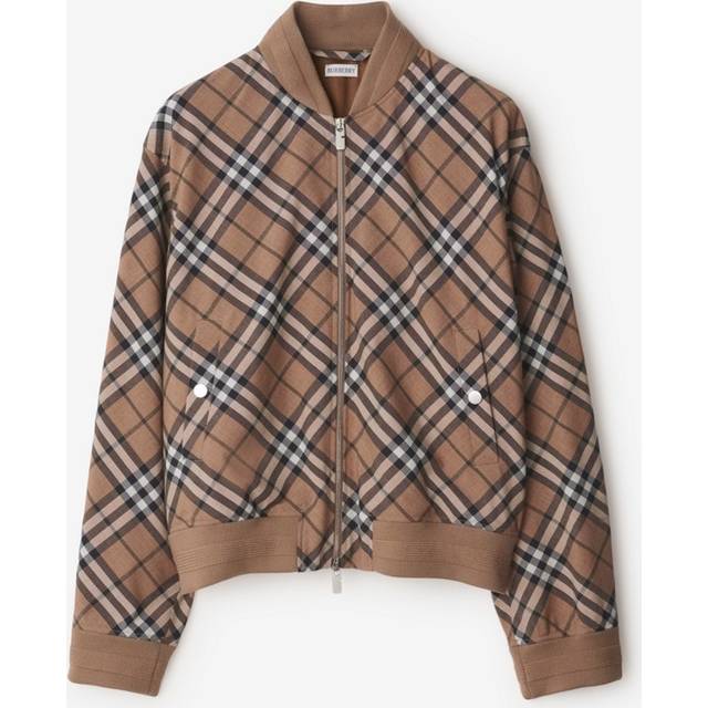 Burberry Bomber Jacket - Beige - L
