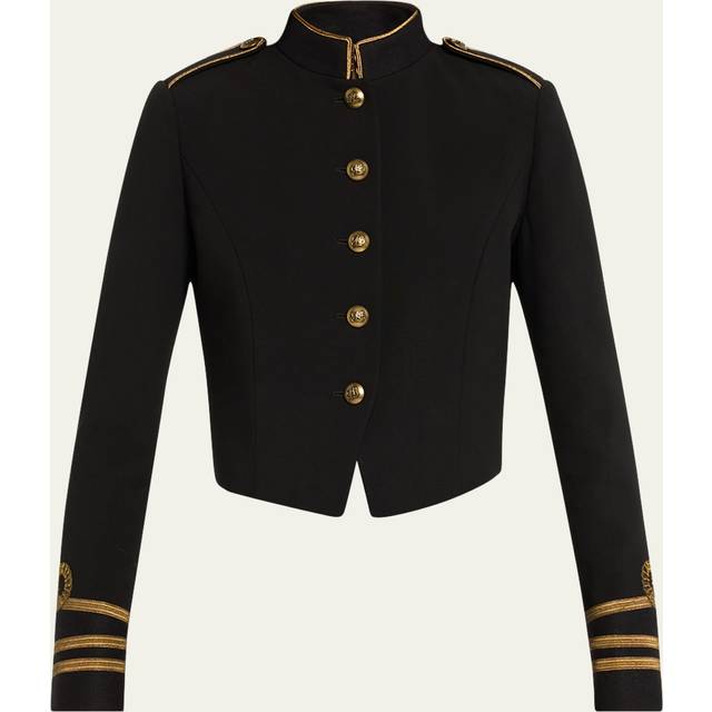 Caraway Military Wool Jacket - BLACK - 10