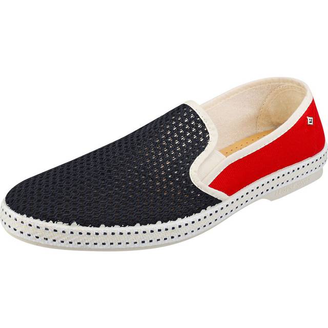 Rivieras tdm france mens navy red espadrille shoes - 9 uk