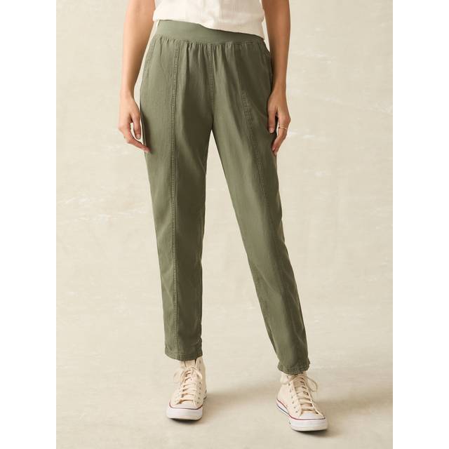 Faherty Arlie Linen-Blend Pant