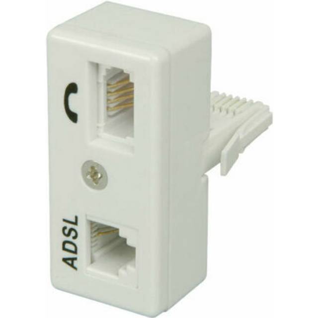 Bt telephone and rj11 adsl filter broadband internet microfilter /splitter