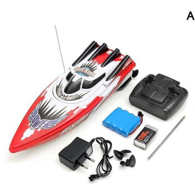 Boat 30km/h High Speed Racing Rechargeable Batteries Remote Control Boat