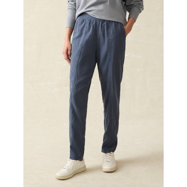 Faherty Arlie Linen-Blend Pant