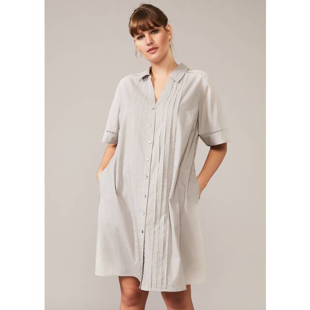 Phase Eight Women's Mikayla Shirt Dress - Grey - 22