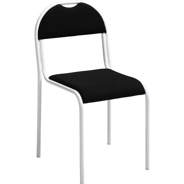 Konferensstol RX002, Svart tyg / Vit