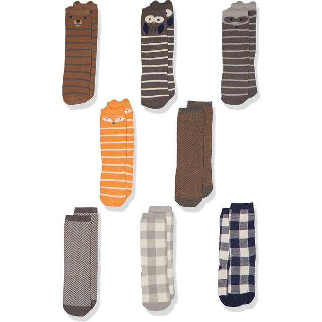 Hudson Baby Unisex Baby Cotton Rich Knee-High Socks  Forest Boy  0-6 M